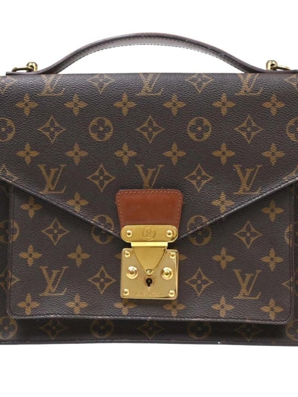 LOUIS VUITTON MONOGRAM MONCEAU 28 BUSINESS HANDBAG